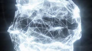 Famous Digital Connected Network Graph Sci-Fi Holographic Projection Matrix 4K VJ Loop Moving Background Wealth