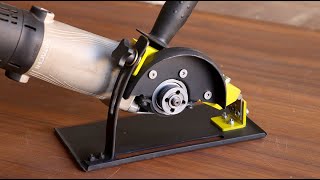 : Making A Circular Saw From Angle Grinder