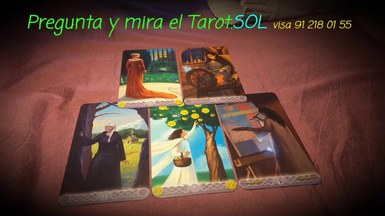 Pregunta y mira el Tarot.SOL visa 91 218 01 55 desde 10€/10m o cita previa por wasap 687 61 43 24 tarot amor si o no
