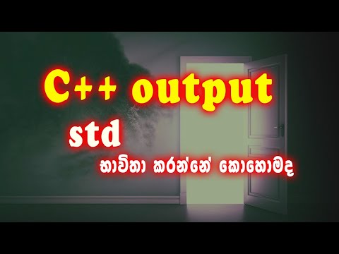 c++ programming lessons in Sinhala | Learn coding basics & fundamentals for ict beginners