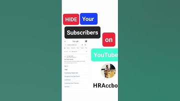 How to Hide my Subscriber