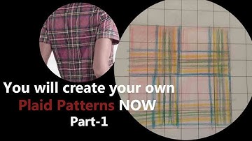 Understand and Create Plaid(Tartan) Patterns Part-1