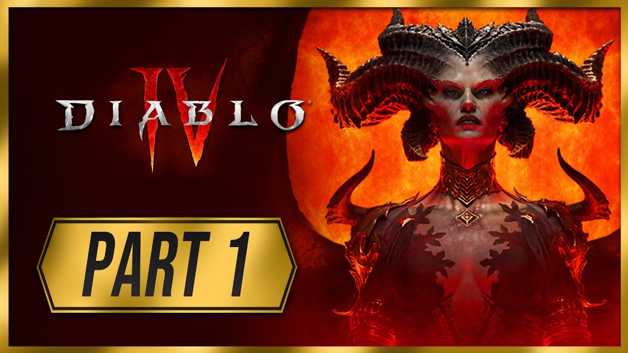 DIABLO IV - Gameplay Walkthrough Part 1 - YouTube