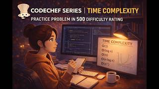 CodeChef Time Complexity Solution | C++ | 500 Difficulty Practice Problem