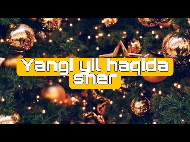 yangi yil haqida sherlar