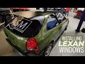 Installing Lexan on the EK