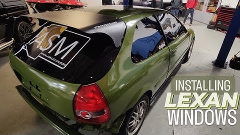 Installing Lexan on the EK