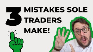 3 MISTAKES SOLE TRADERS MAKE MANAGING THEIR OWN BOOKKEEPING AND ACCOUNTS  TAX TIPS & TRICKS!