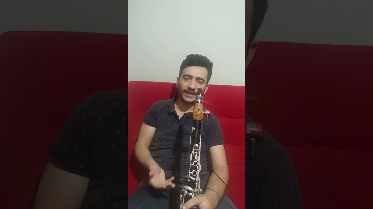 klarnet yakın çekim eğitim Ihlamurlar altında