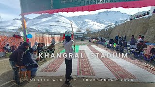 Archery stadium Khangral 3rd day match