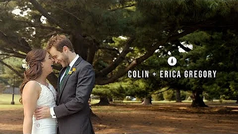 Beautiful Rooftop Wedding | Collin + Erica Gregory...