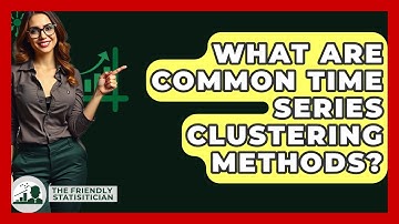 What Are Common Time Series Clustering Methods? - The Friendly Statistician