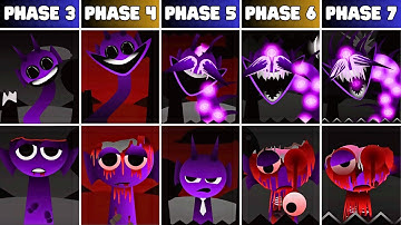 Incredibox Sprunki But Definitive Version VS Swapped Version: From Phase 3 to Phase 7
