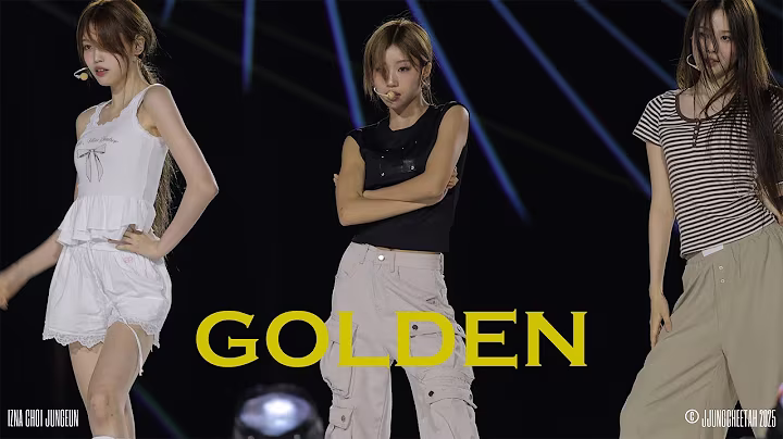 250814 IZNA CHOI JUNGEUN 이즈나 최정은 'GOLDEN' (org. KPop Demon Hunters / HUNTR/X) 직캠 4K FANCAM | 광화문