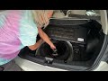 How to find your spare tire in a Subaru Impreza