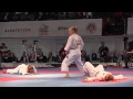 Female team kata germany in the final bunkai kata gankaku 2015 european karate championships