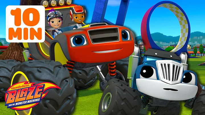 Special Mission Blaze Rescues BABY Monster Machines! 👶 | 10 Minutes | Blaze and the Monster Machines
