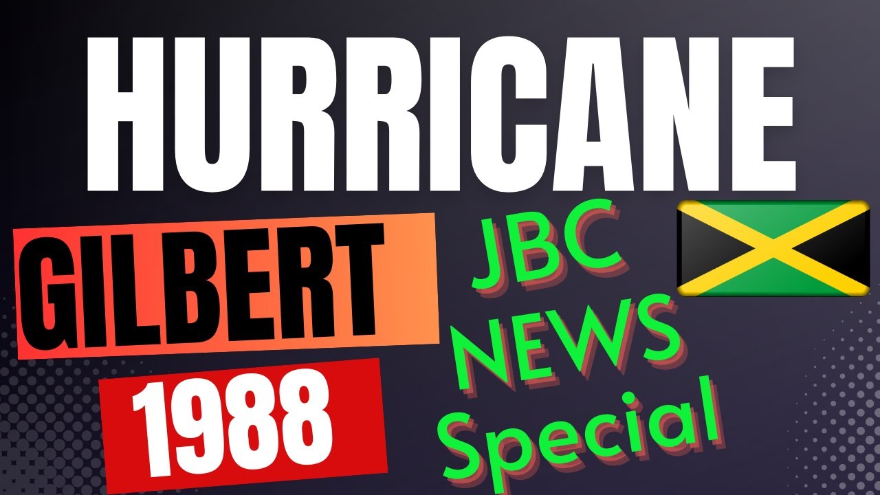JBC 1988. Real Hurricane Gilbert Footage. JAMAICA DESTROYED. Prime