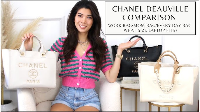 Chanel Deauville Medium Tote Bag Unboxing 💯 + Review and Outfits
