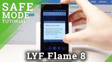 How to Enter Safe Mode in LYF Flame 8 - Open & Close Safe Mode