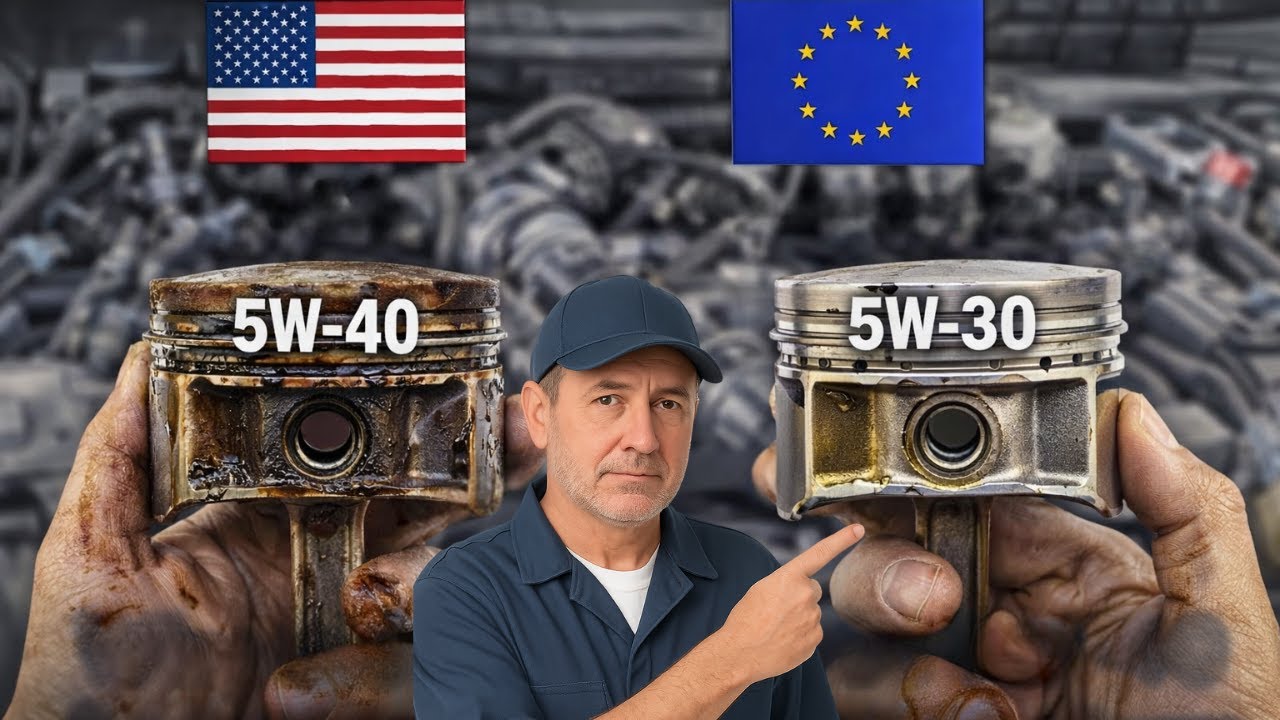 Почему в американских дизельных двигателях используется масло 5W-40, а в европейских — 5W-30 (рас...