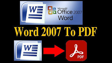 MS Word to PDF | Word to PDF File Convert Bangla Tutorial | How to Convert Word to PDF Offline