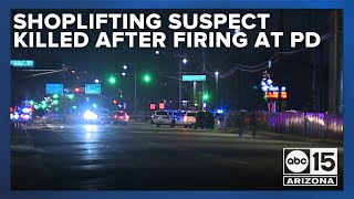 Shoplifting Suspect Shot, Killed By Phoenix Police Officer Near 35Th Avenue And Roosevelt Street
