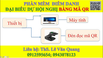 PHẦN MỀM  ĐIỂM DANH ĐẠI BIỂU DỰ HỘI NGHỊ BẰNG MÃ QR-file excel