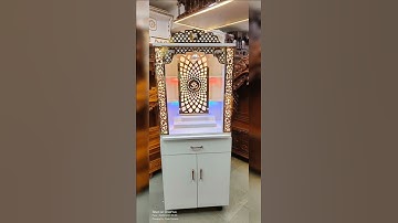 designer devghar direct from factory outlet #devghar#furniture #woodenalmari #woodenfurniture