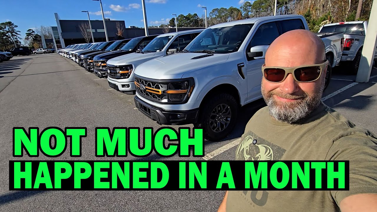 Прогулка по дилерским площадкам Ford в конце ноября! Как сейчас обстоят дела с наличием автомобилей?