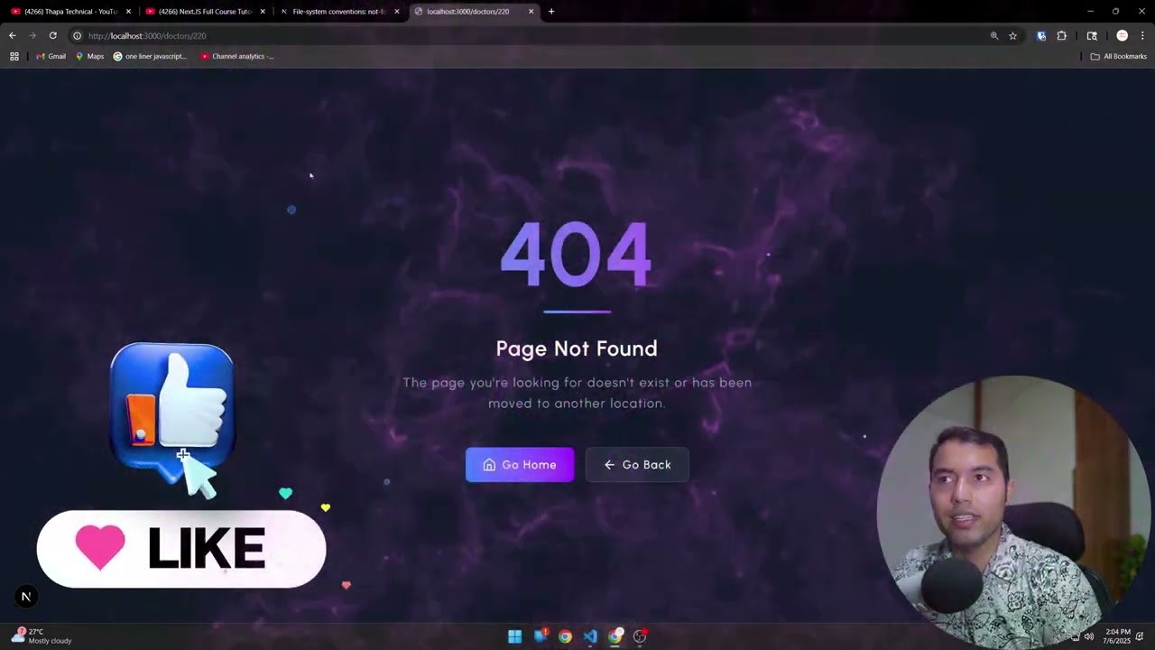 REAL DEMO: Fix 404 Route Errors with notFound() in Next.js