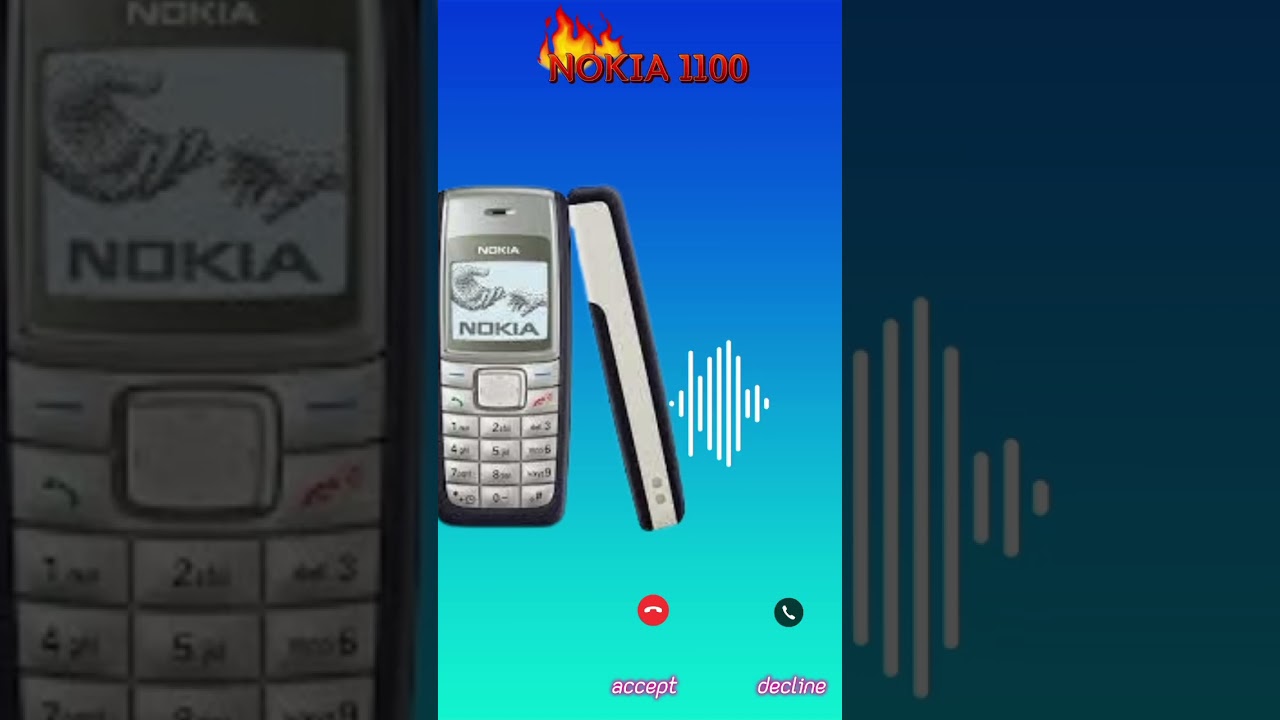 NOKIA RINGING TONE📱🎶 | NOKIA MOBILE KI RINGTONE | NEW MOBILE RINGTONE | NOKIA 1100 ORIGINAL 