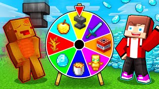 Jj And Mikey Play In Op Roulette - Minecraft Maizen Animations