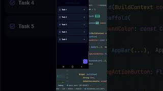 This List Animation Is So Satisfying 😳 #flutter #coding #uidesignlearning