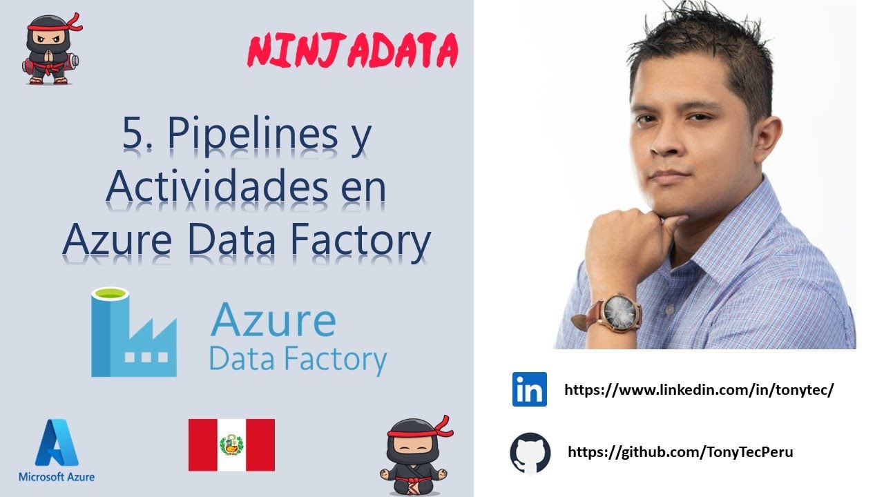 5. Pipelines y Actividades en Azure Data Factory - YouTube