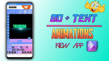 Text Animation App for andriod || Best Text Animation app || 80+text animations
