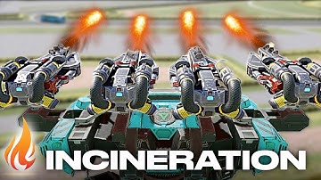 Nuclear Incineration - Underrated Incinerator Behemoth CRUSHING Resistance Bots | War Robots