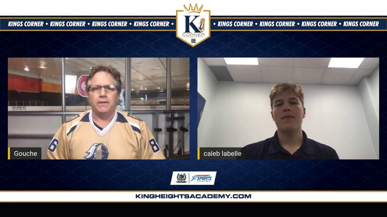 Kings Corner One-on-One with Caleb Labelle - YouTube