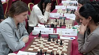 A Tragic Blunder | GM Nino vs IM Tania | FIDE Women's Grand Swiss 2023