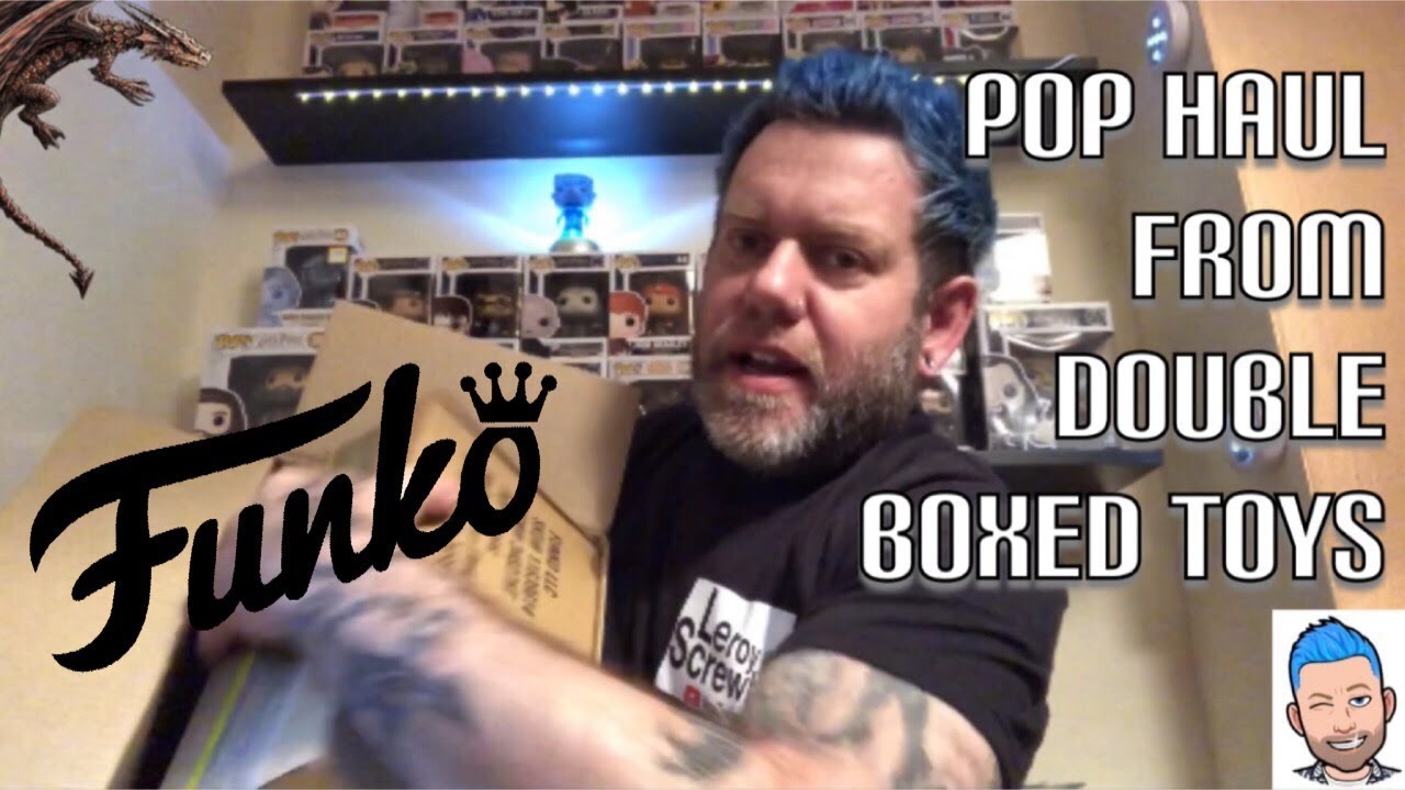 Funko Pop Haul from Double Boxed Toys - Unboxing Pops Vlog