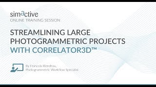 Streamlining Large Photogrammetric Projects with Correlator3D