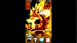 Goku Puzzle Live Wallpaper screenshot 5