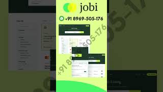 Jobi app setup reskin | jobi app customization | jobi app source code | jobi app installation price screenshot 1