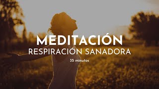 MEDITACIÓN SANADORA  3 5 minutos RELAJACIÓN profunda | Respiración consciente Gabriela Litschi