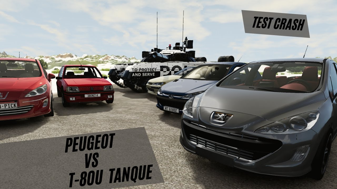 -/ BeamNG.Drive / Test Peugeot / Test Crash / Mods Peugeot / Logitech G27 /-