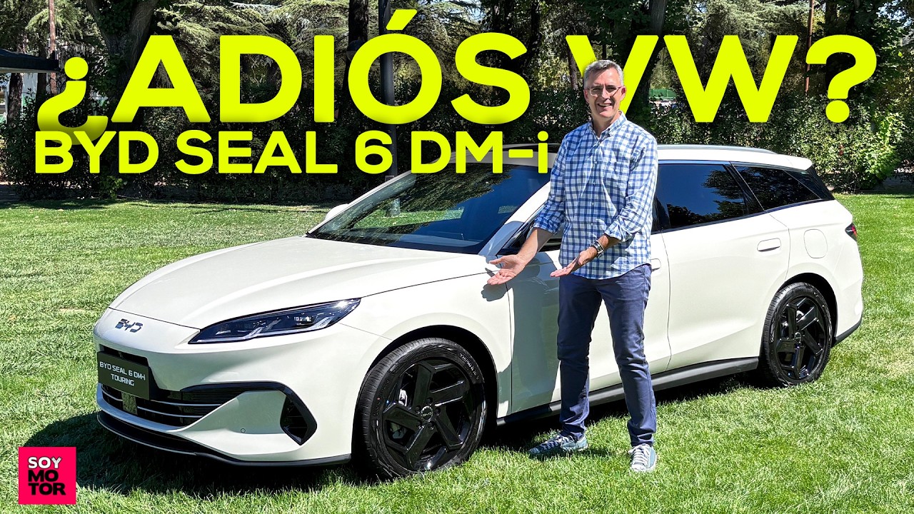 PRUEBA BYD SEAL 6 DM-I | El PHEV que hace temblar a VW y TOYOTA | Coches SoyMotor.com