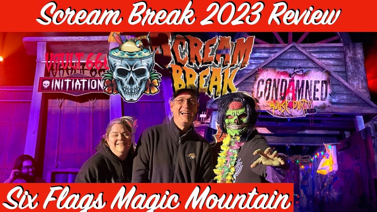 Scream Break 2023 Review - Six Flags Magic Mountain