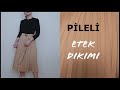 PİLELİ ETEK DİKİMİ | Pleated Skirt ❤