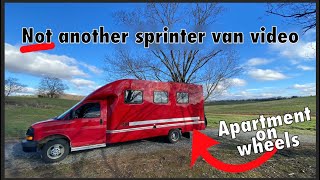 Truck Conversion Tour DIY Apartment on Wheels! #leisurevans #rv #vanlife