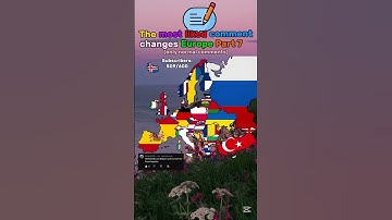 The most liked comment changes Europe part 7 #europe #map #mapping #comment #countries